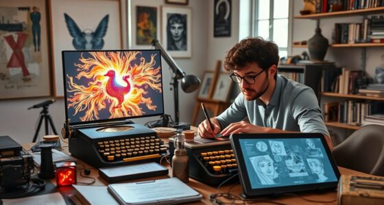 artists and writers collaborate with ai
