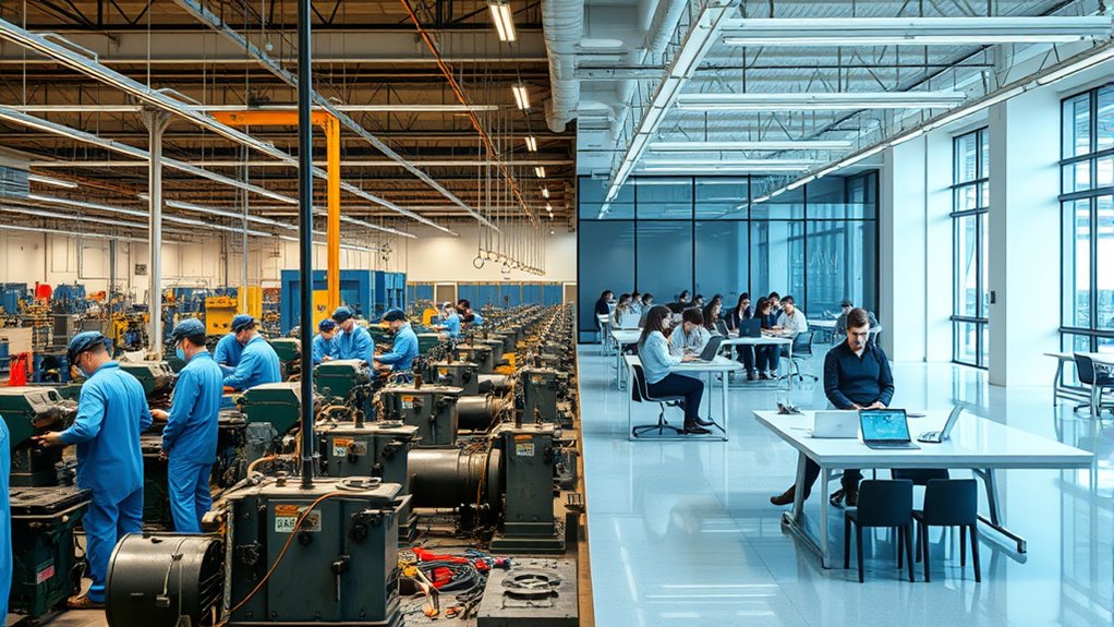 industry shifts through automation