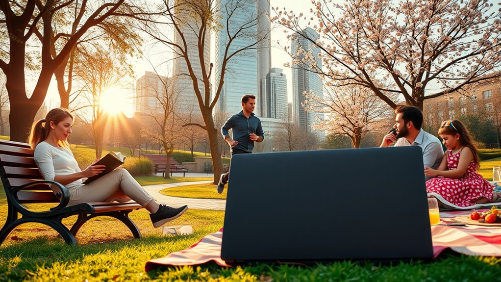 flexible work boosts leisure