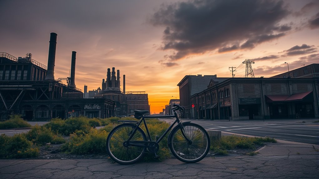 post industrial urban shifts
