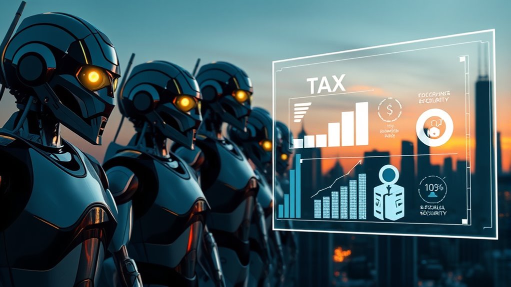 robot tax stabilizes social security