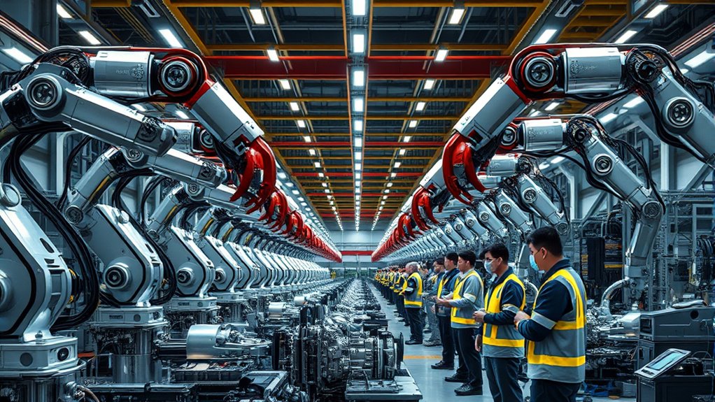 robots boost manufacturing efficiency