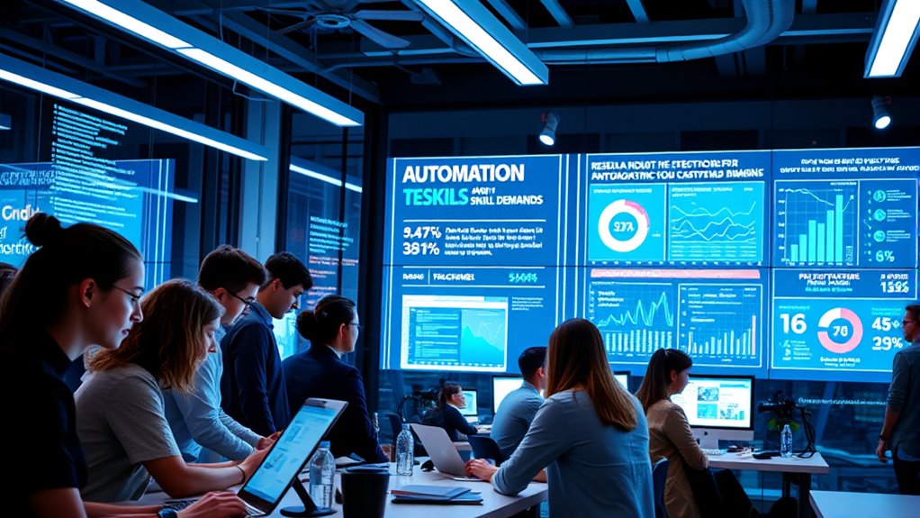 technological change drives reskilling