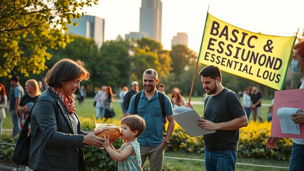 basic income versus services