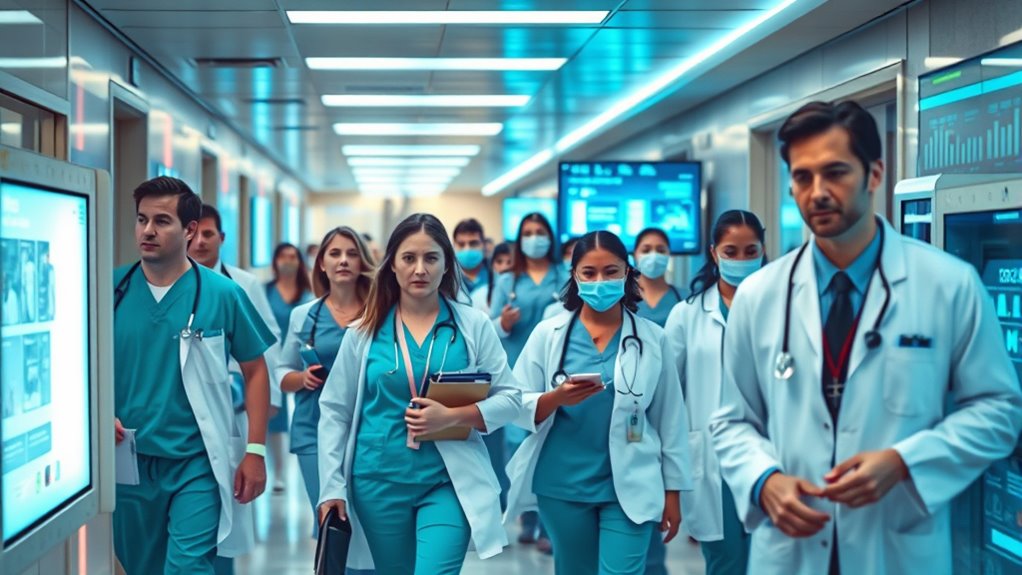 hospitals use ai support