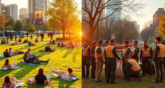 universal support versus employment