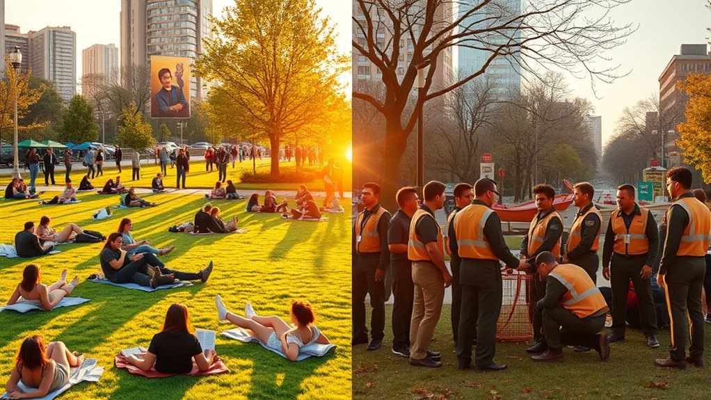 universal support versus employment