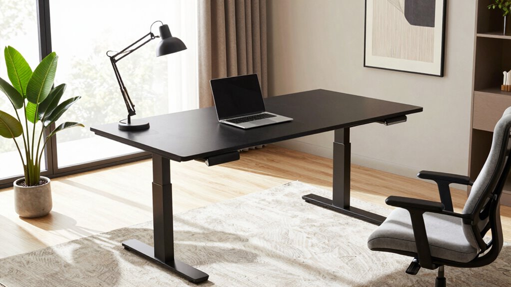 adjustable ergonomic space saving desks