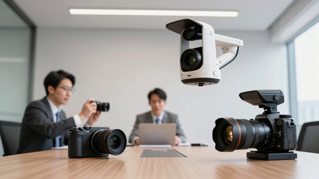 auto framing manual control fixed lens