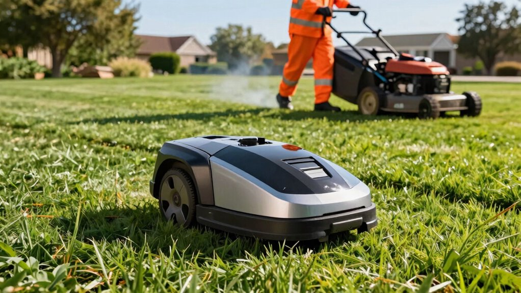 automated cost saving lawn maintenance