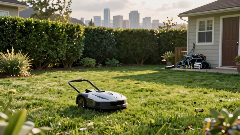 automating suburban yard maintenance