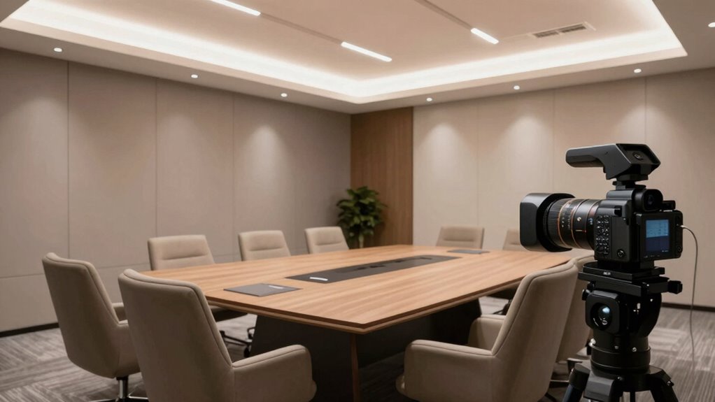 camera tech for large rooms