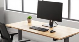 enhanced productivity with sit stand
