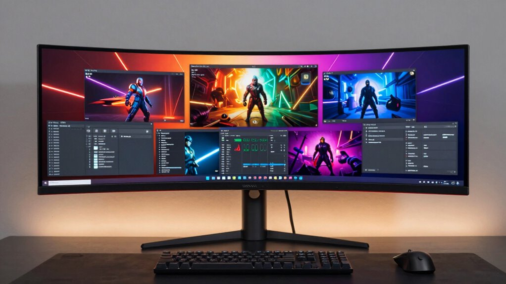immersive multitasking and gaming