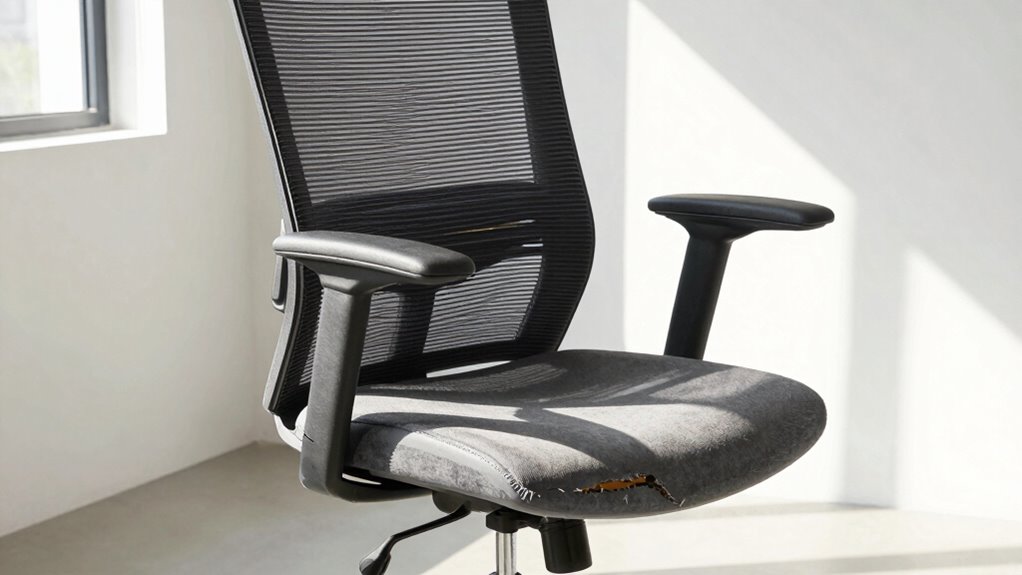 lack of proper support