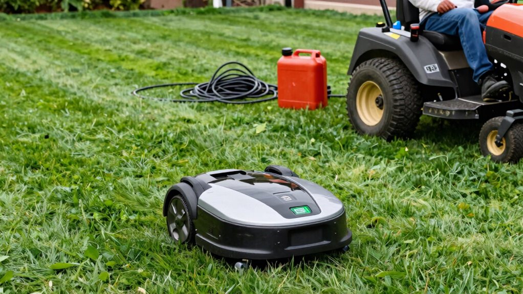 robot mower maintenance costs