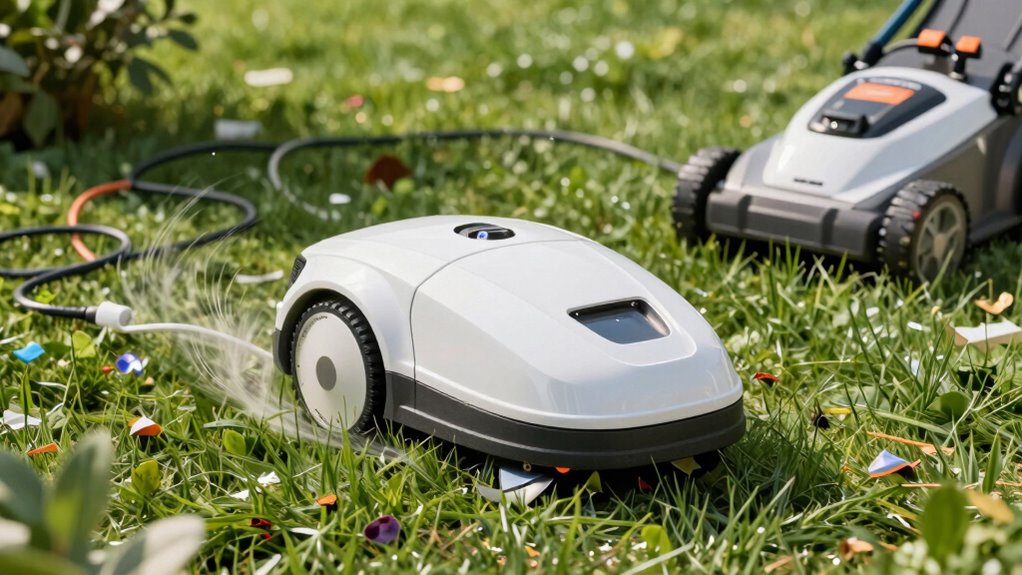 signs of mower malfunction