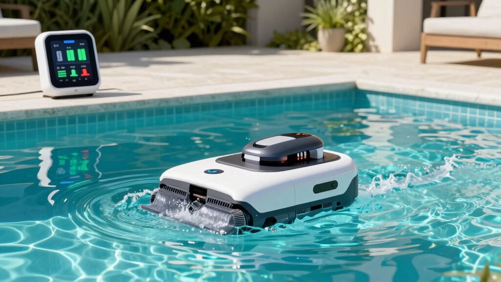 smart pool cleaner power costs