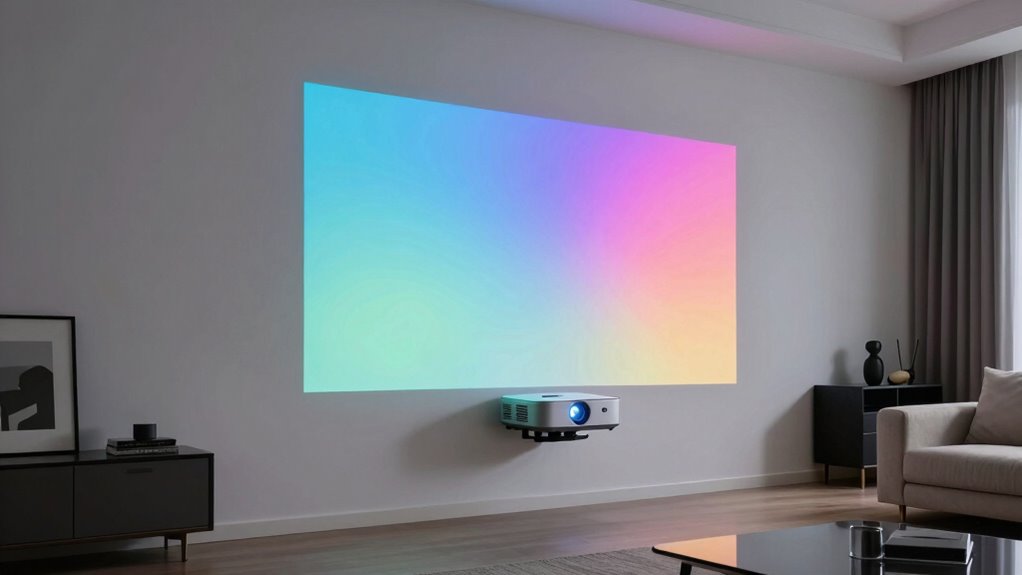 close range high quality projection