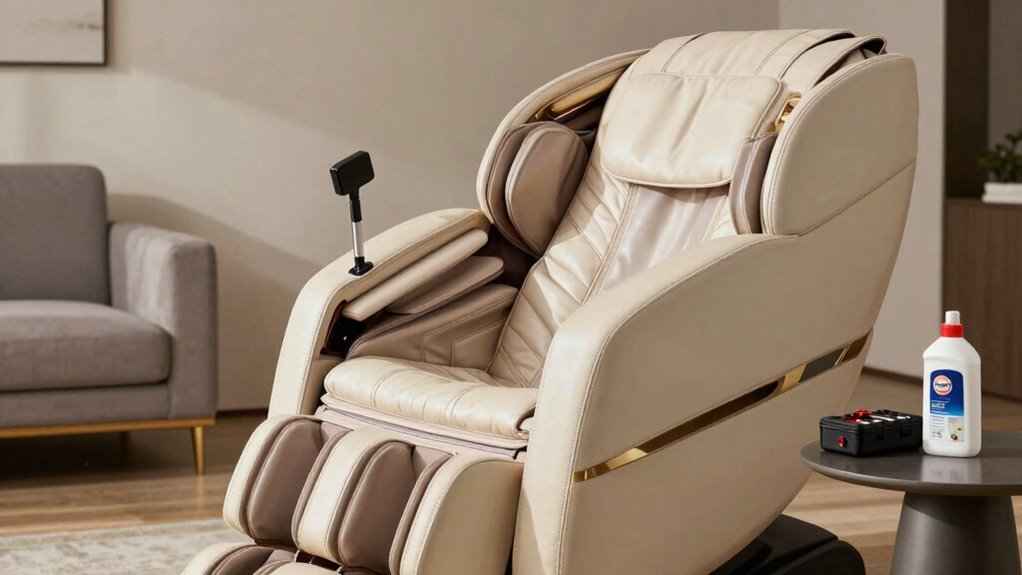 common massage chair repair triggers