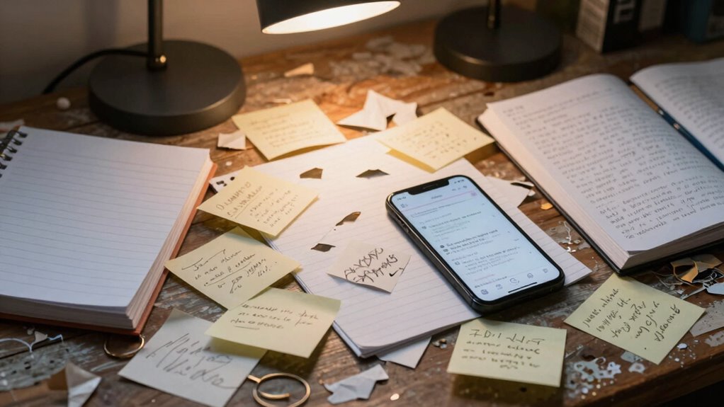 disorganized notes across platforms