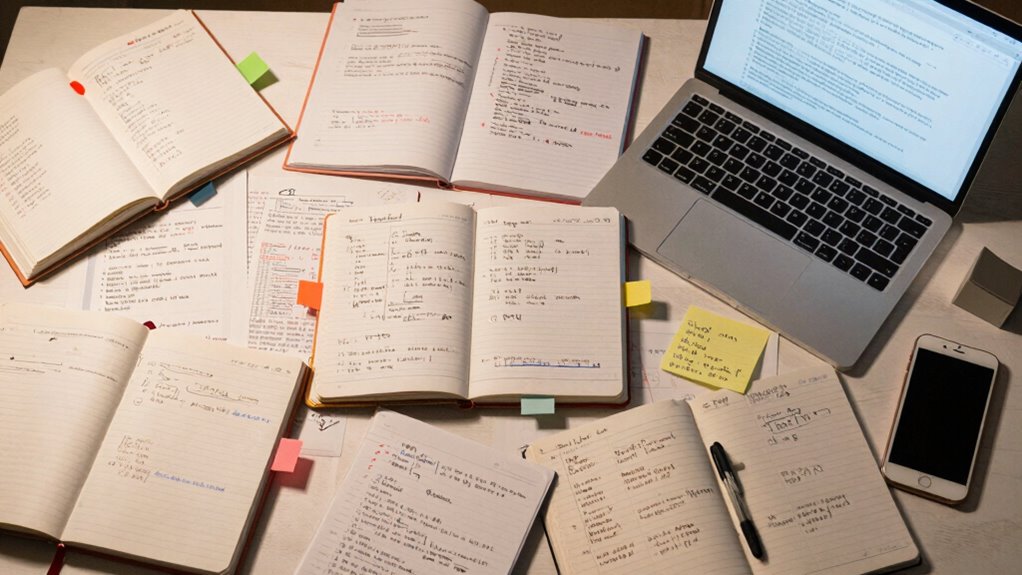 disorganized notes hinder learning