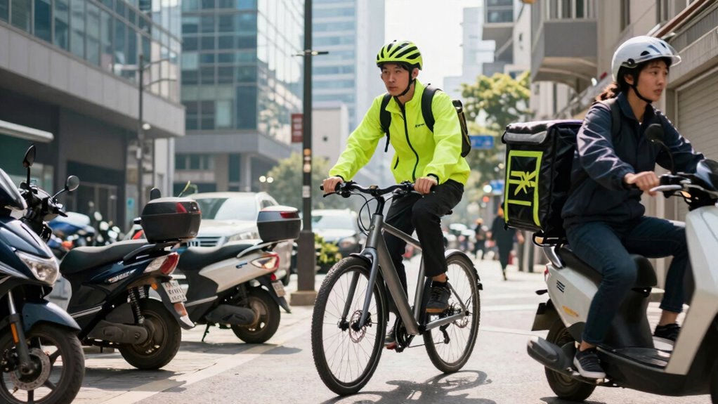 e bikes enhance delivery efficiency
