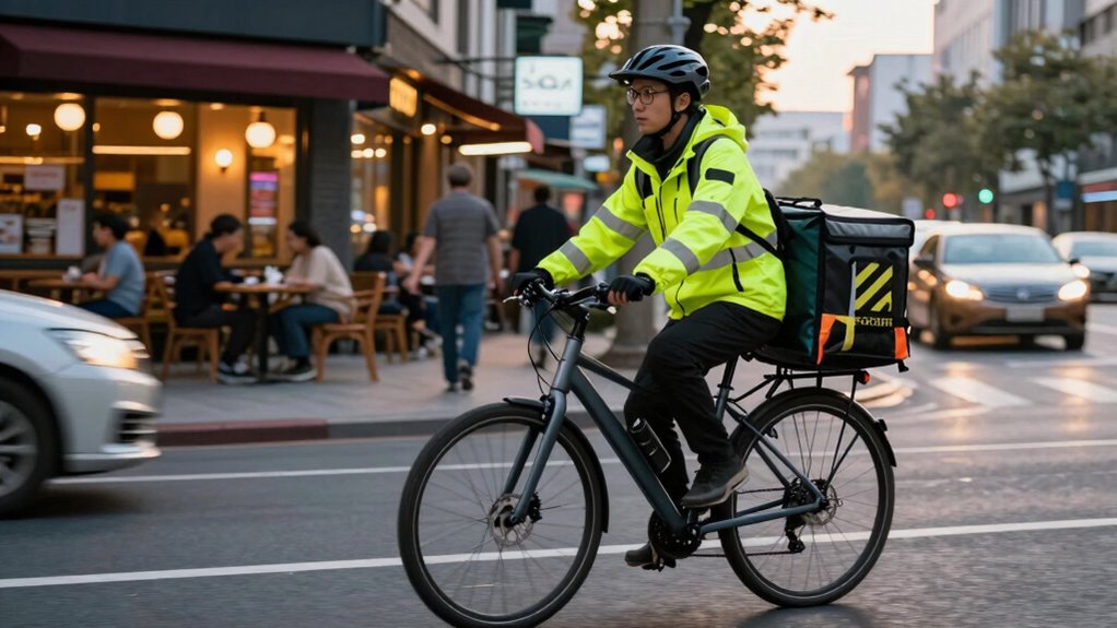 e bikes improve delivery efficiency