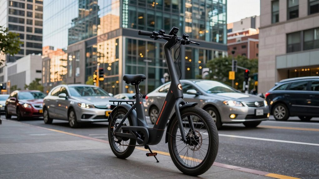 electric bike versus car