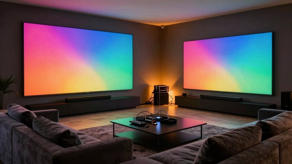 expensive laser tv installation