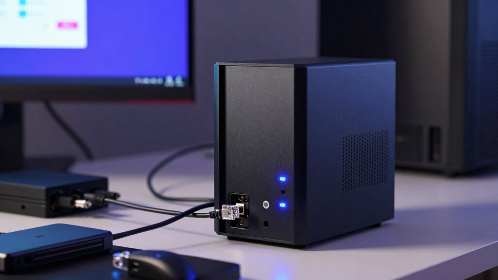 initial hardware and setup costs
