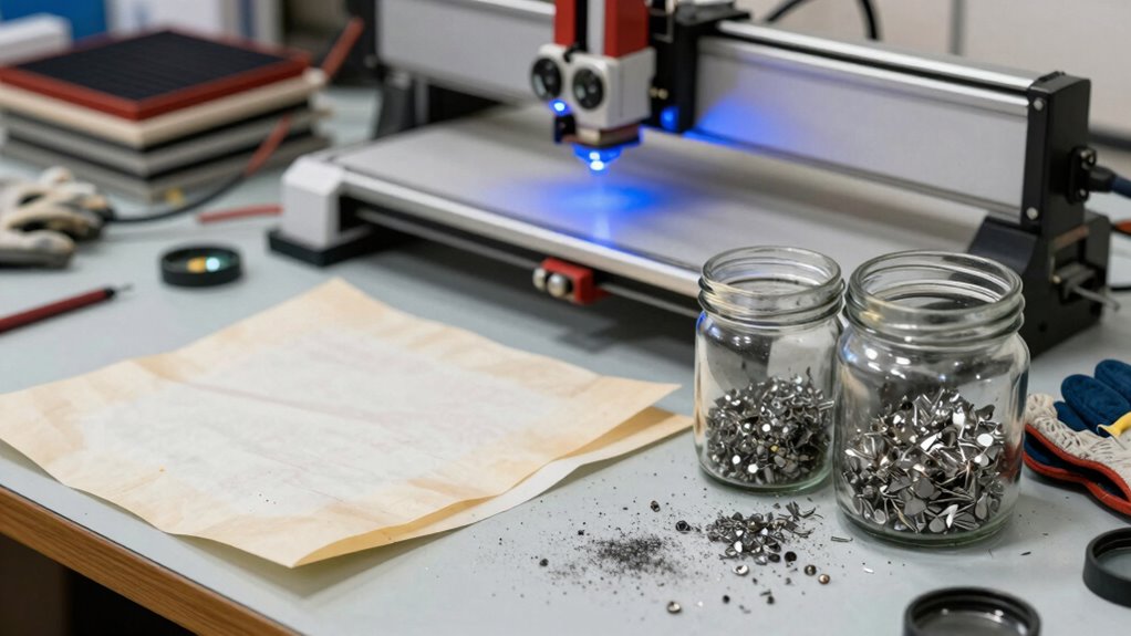 laser shop consumables management