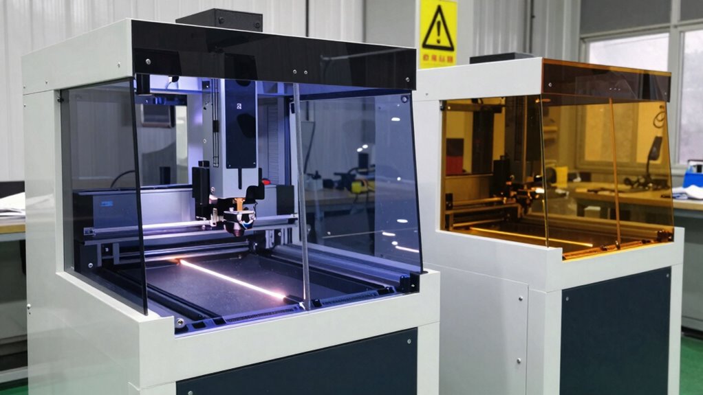 open frame laser safety measures