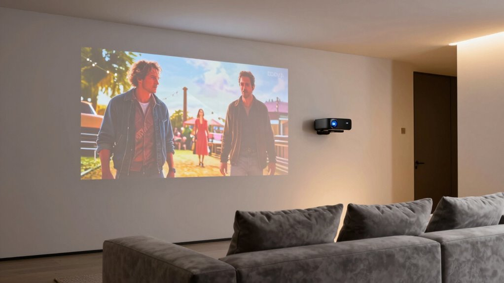 optimal space for cinematic display