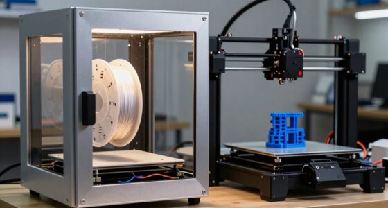 printer enclosure options comparison