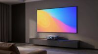 projector vs large tv