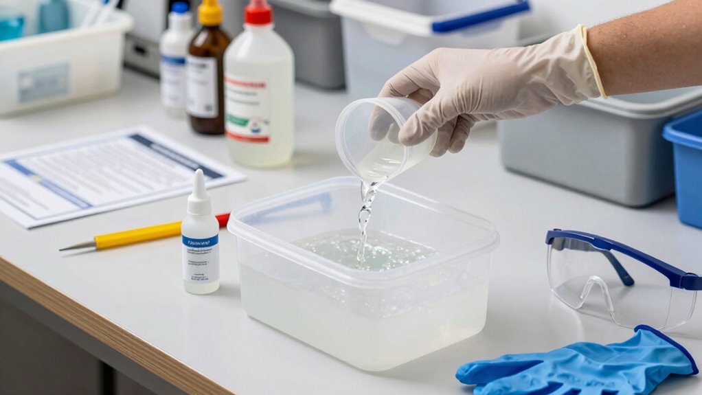 resin safety and disposal