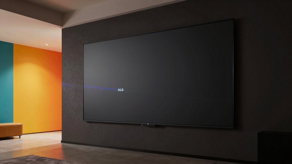 screen contrast and lighting