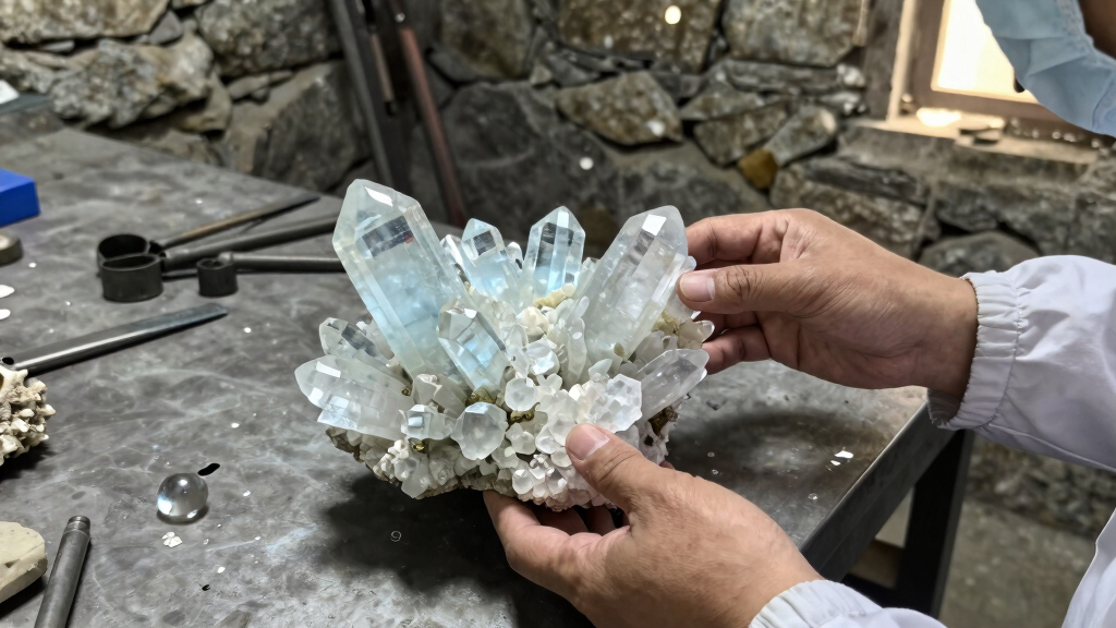 I found ultra-pure quantum crystals in an abandoned mine in the Atacama desert