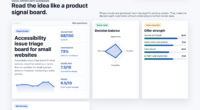 Accessibility issue triage board for small websites