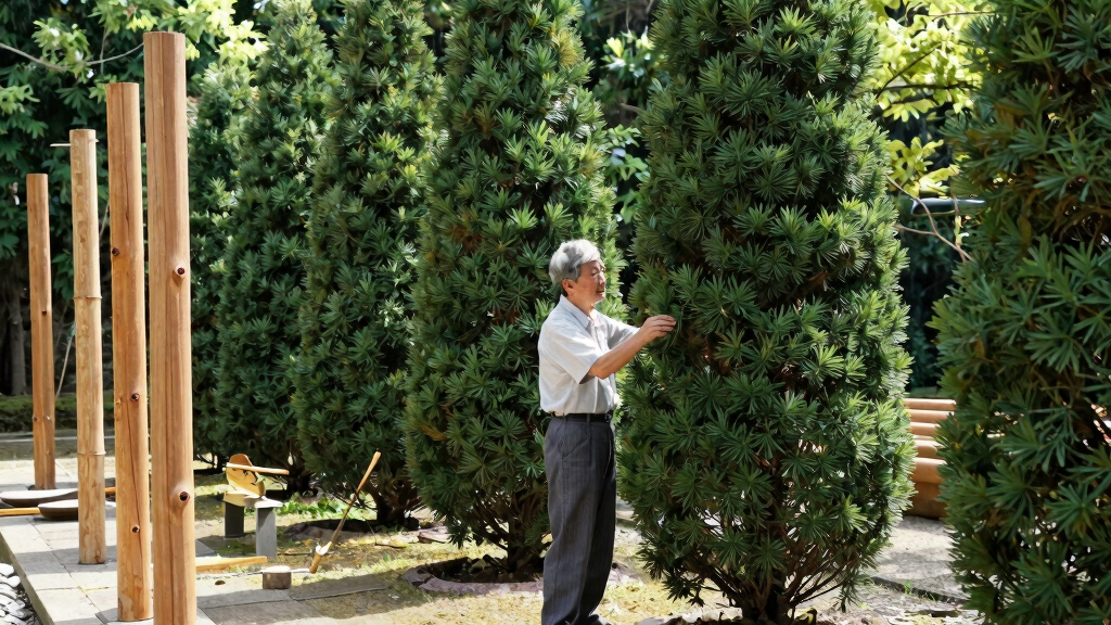 Daisugi the Japanese Technique of Trees Out of Trees, Making Exact Straight Wood