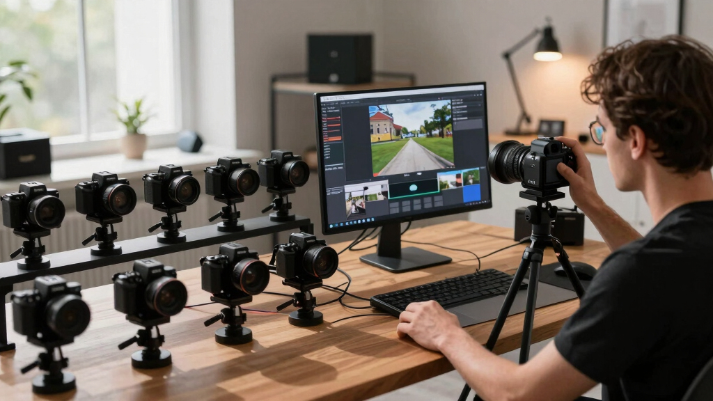 Process 4 Billion Pixels Per Second from 16 DIY Cameras for the Best V-Tubing Rig Ever