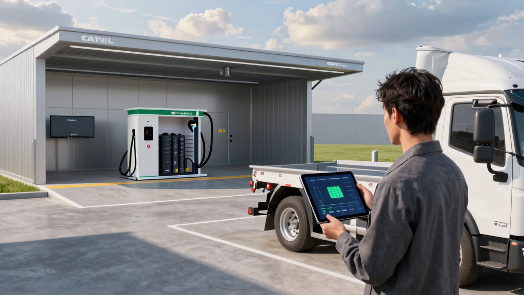 EU e-truck sector skeptical about CATL-Octopus battery-swapping plan