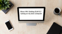 Show HN: Getting GLM 5.2 running on my slow computer