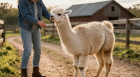 Stubborn Llama Refuses Rescue
