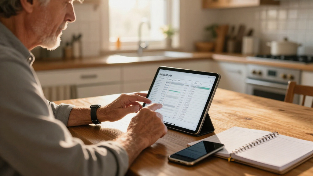 Widowers’ Weekly Household Money Management Toolkit