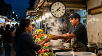 Inside A Clock-Led Closing Scene: “Nightmarket — Mercado De Medianoche” (FABLE/175)
