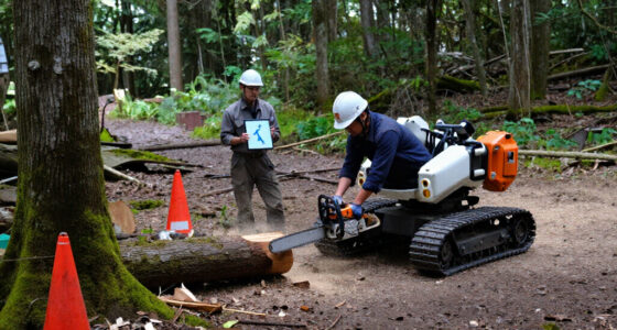 Japan Experiments With Autonomous AI Chainsaw-wielding Robots